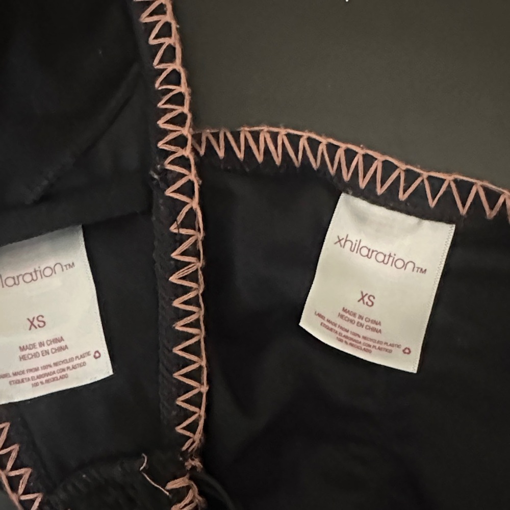 Xhilaration Black and Pink Bikini Set - Picture 3 of 4